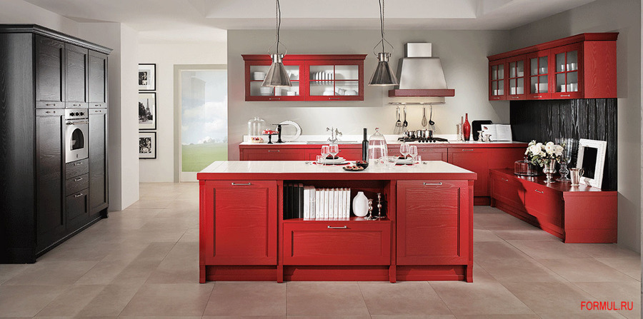 Кухня Aerre cucine Quadra Frassino